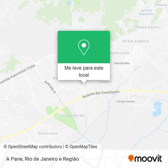 A Pane mapa