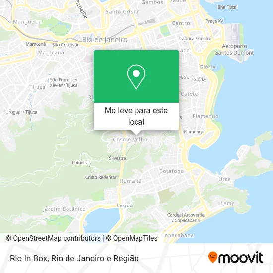 Rio In Box mapa