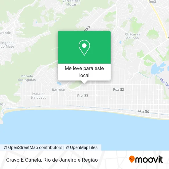 Cravo E Canela mapa
