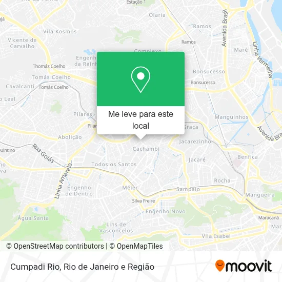 Cumpadi Rio mapa