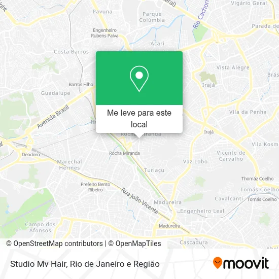 Studio Mv Hair mapa