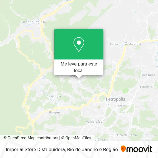 Imperial Store Distribuidora mapa