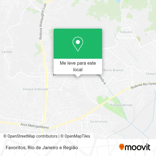 Favoritos mapa