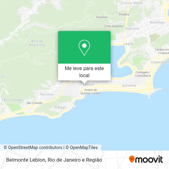 Belmonte Leblon mapa