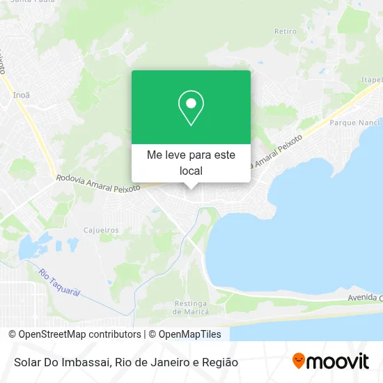 Solar Do Imbassai mapa