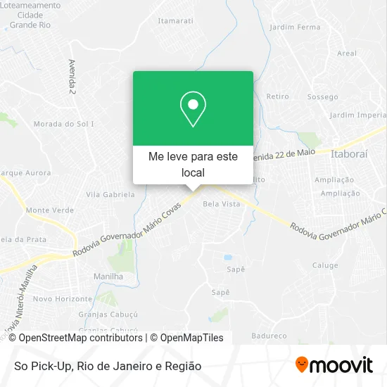 So Pick-Up mapa