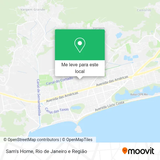 Sam's Home mapa
