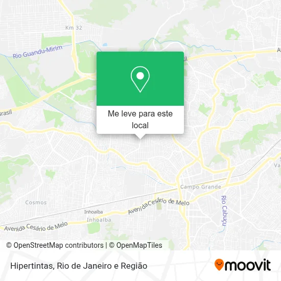 Hipertintas mapa