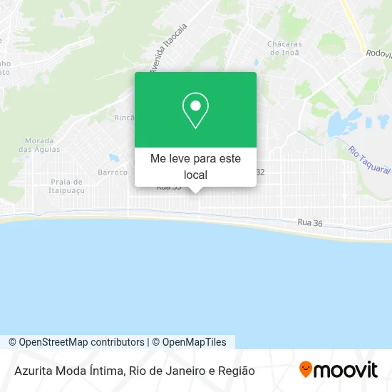 Azurita Moda Íntima mapa