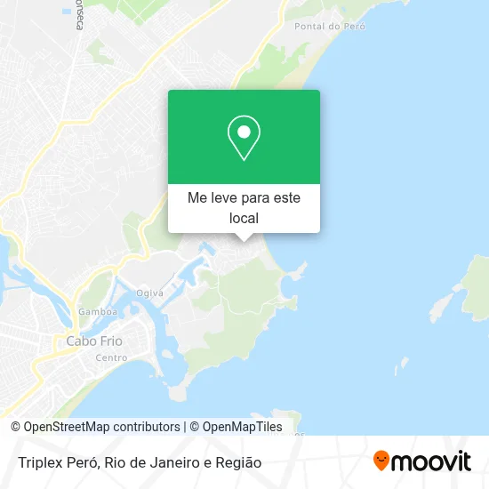 Triplex Peró mapa