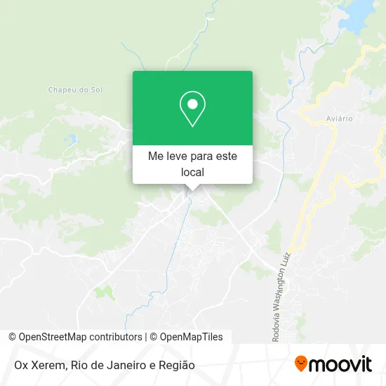 Ox Xerem mapa
