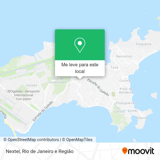 Nextel mapa