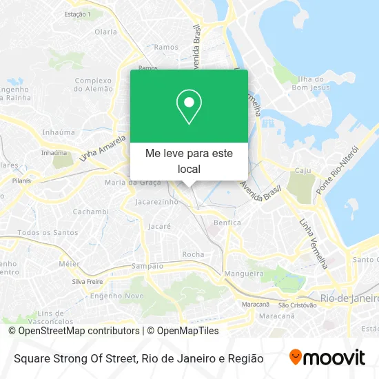 Square Strong Of Street mapa