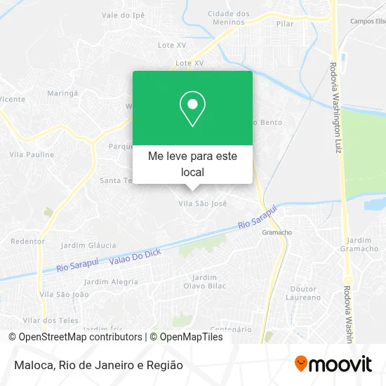 Maloca mapa