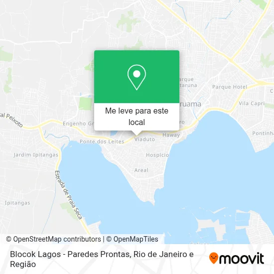 Blocok Lagos - Paredes Prontas mapa