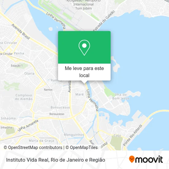 Instituto Vida Real mapa