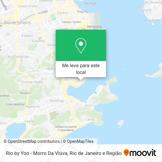 Rio by Yoo - Morro Da Viúva mapa