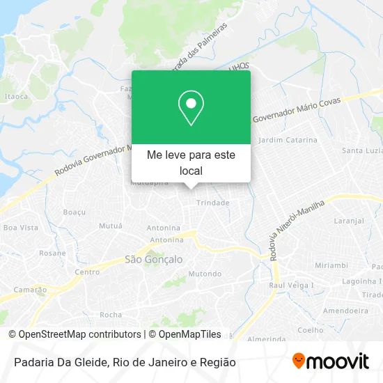 Padaria Da Gleide mapa