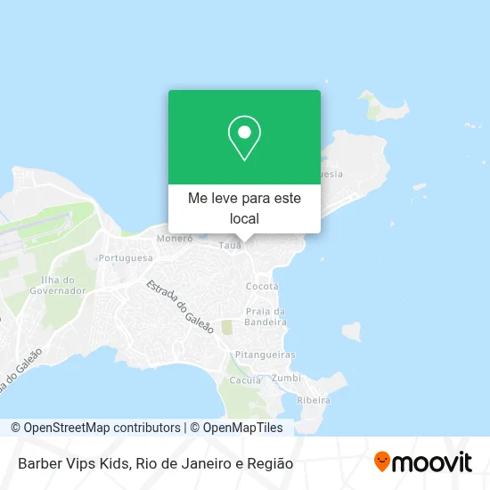 Barber Vips Kids mapa