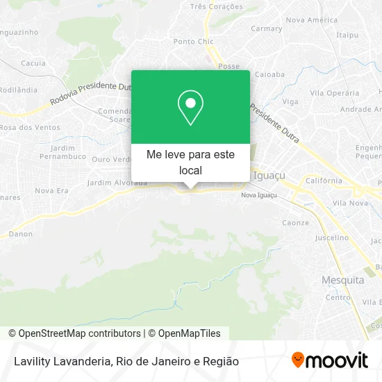 Lavility Lavanderia mapa