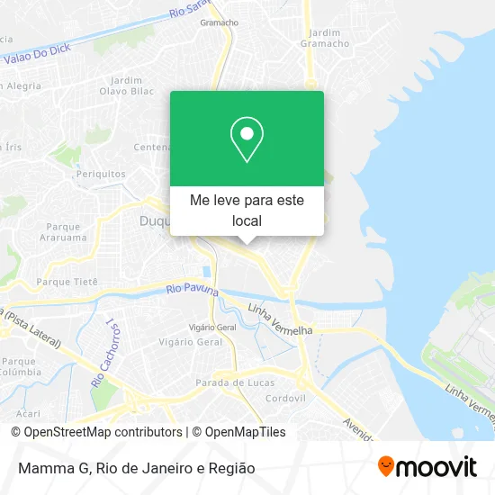 Mamma G mapa