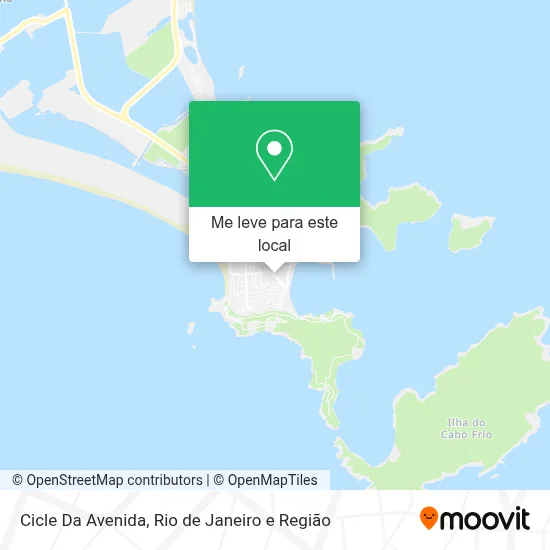 Cicle Da Avenida mapa