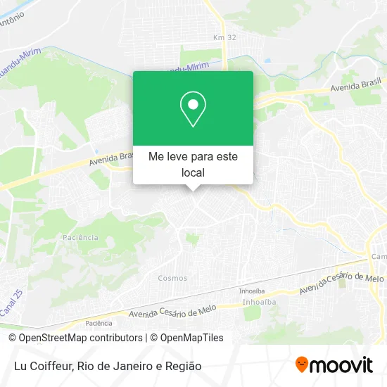 Lu Coiffeur mapa