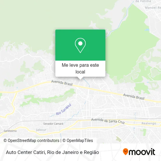 Auto Center Catiri mapa