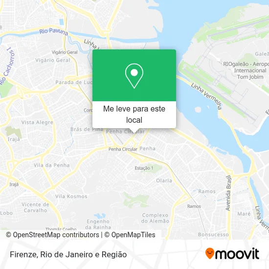 Firenze mapa