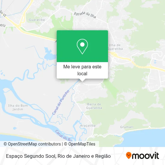 Espaço Segundo Sool mapa