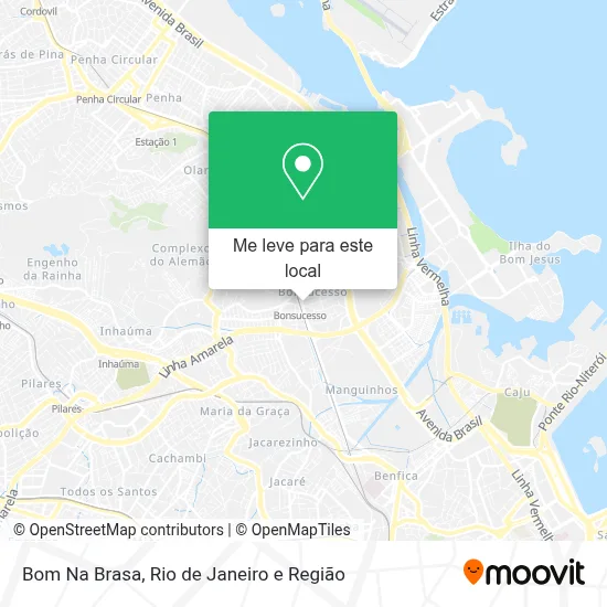 Bom Na Brasa mapa
