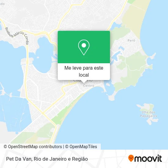 Pet Da Van mapa