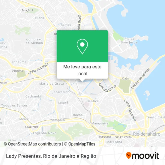 Lady Presentes mapa
