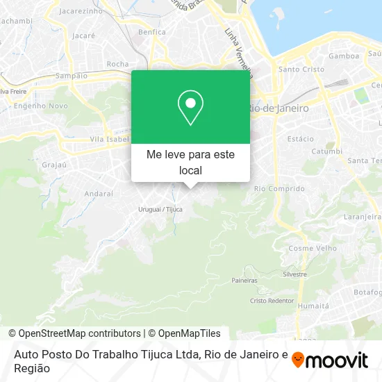 Auto Posto Do Trabalho Tijuca Ltda mapa