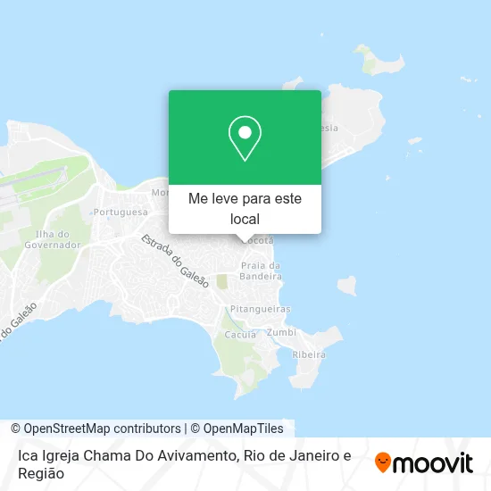 Ica Igreja Chama Do Avivamento mapa
