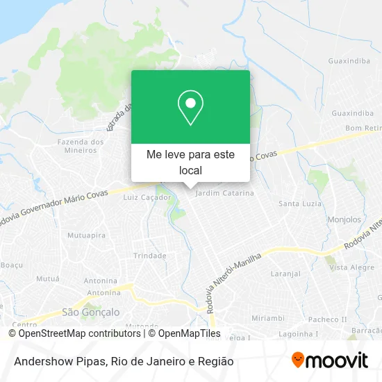 Andershow Pipas mapa