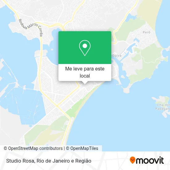 Studio Rosa mapa