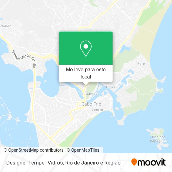 Designer Temper Vidros mapa