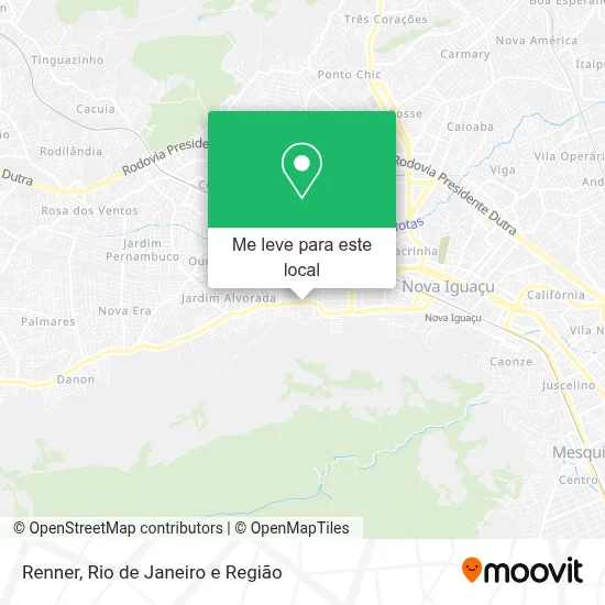 Renner mapa