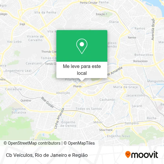 Cb Veículos mapa