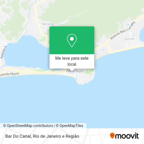 Bar Do Canal mapa