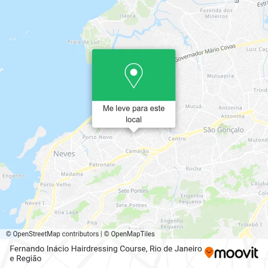 Fernando Inácio Hairdressing Course mapa