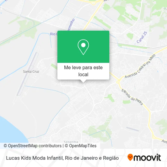 Lucas Kids Moda Infantil mapa