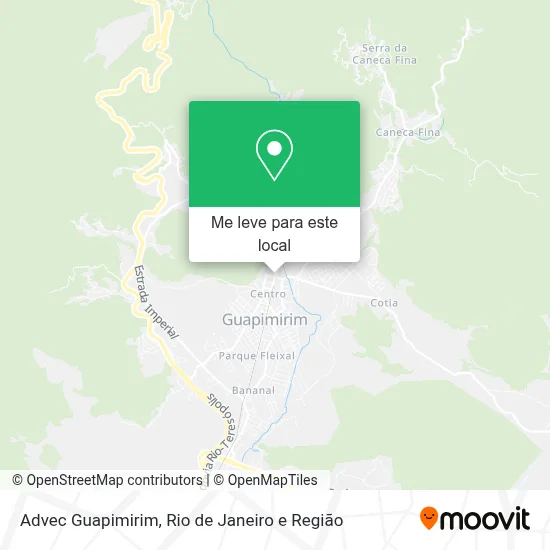 Advec Guapimirim mapa