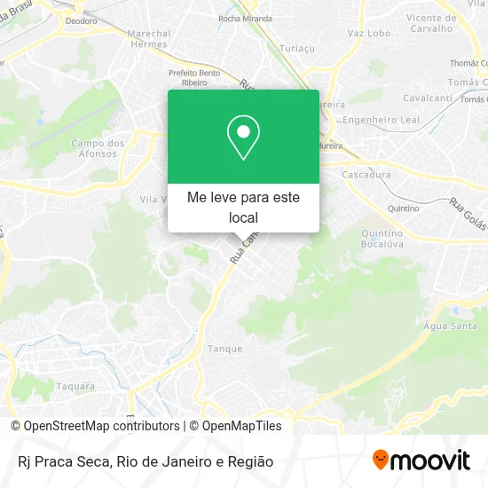 Rj Praca Seca mapa