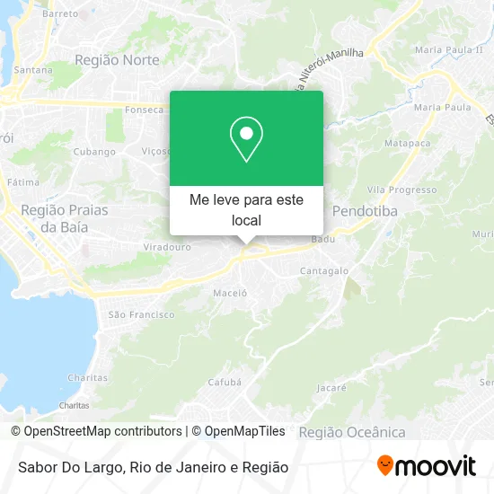 Sabor Do Largo mapa