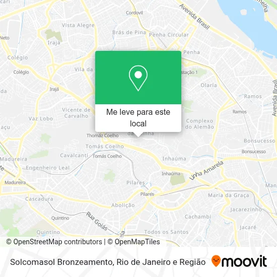 Solcomasol Bronzeamento mapa