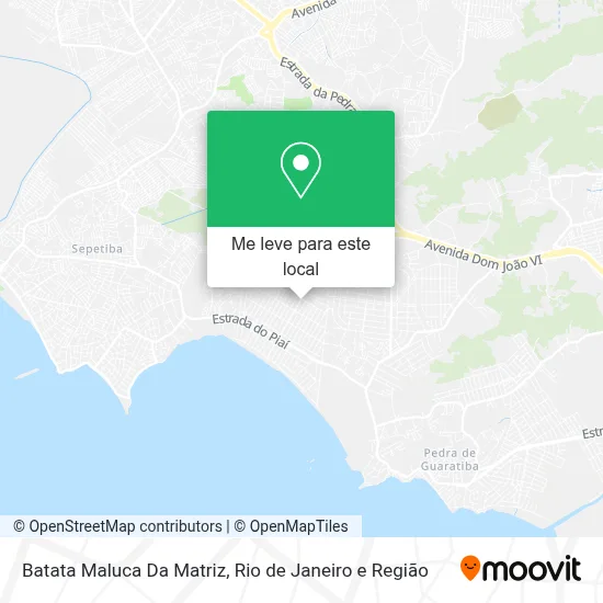 Batata Maluca Da Matriz mapa