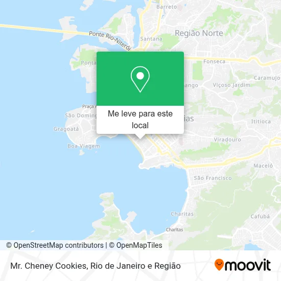 Mr. Cheney Cookies mapa