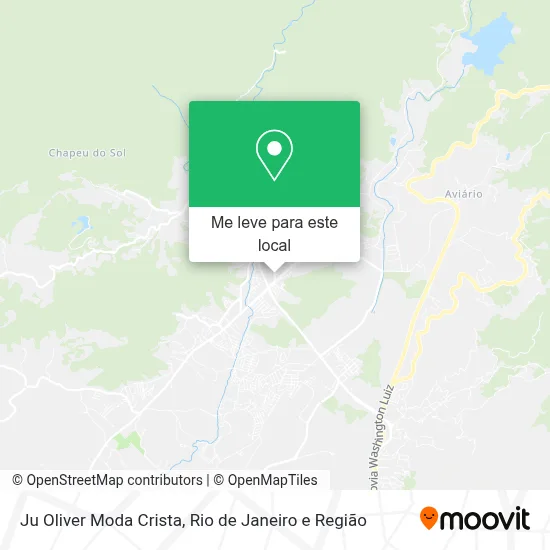 Ju Oliver Moda Crista mapa